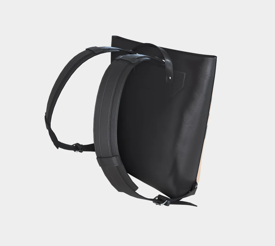 Comprehensive selection Leather Intimacy Backpack Returning customer offer Nostalgic Vegan