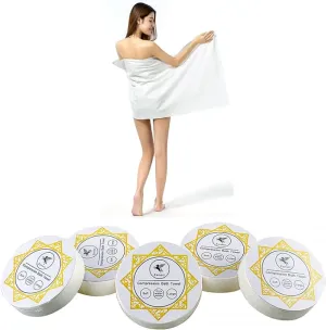 Compressed Towel Tablets Travel Towels Disposable Large Reusable 42x27 inch for Camping Sports Hiking Beach Swim (42x27 Inch)