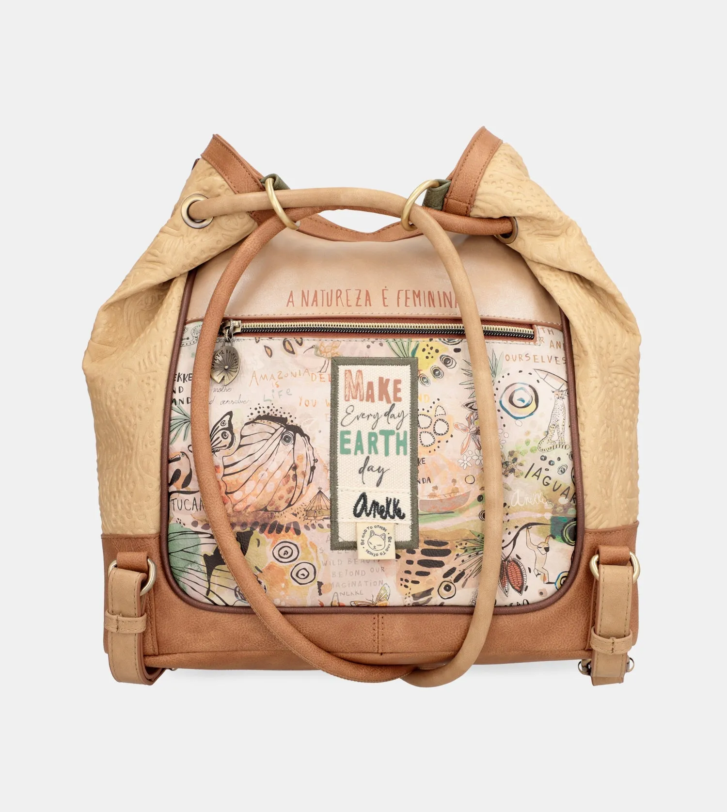 convertible Amazonia backpack Long-lasting Premium finish bag with crossbody
