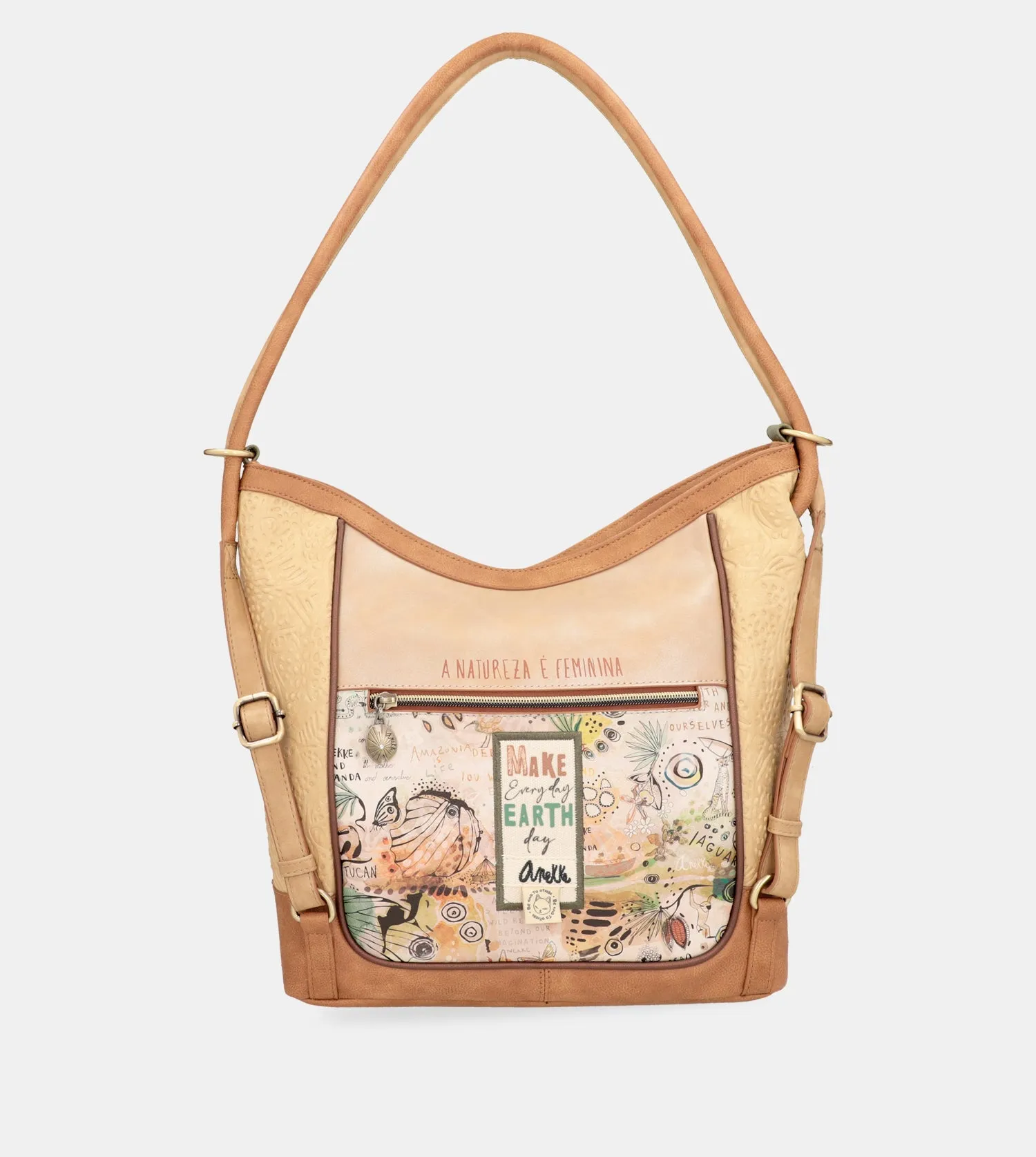 convertible Amazonia backpack Long-lasting Premium finish bag with crossbody