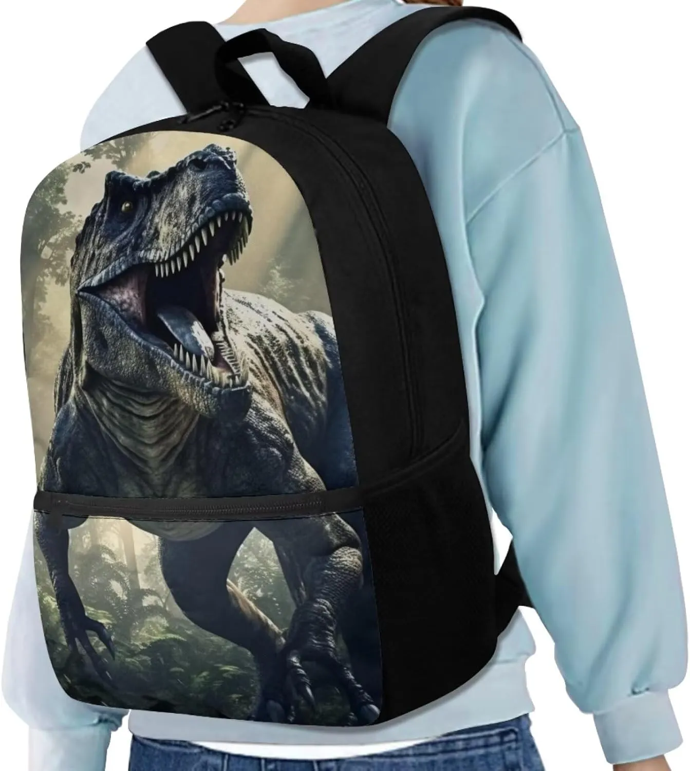 Cool Shark Kids Backpack for Boys 8-12 Years Old Bookbag Elementary Middle School Bags Student Book Bags 3Rd 4Th 5Th 6Th Grade Teen Schoolbag 17inch Casual Daypack