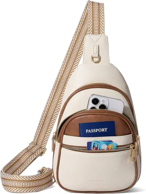 CORALDAISY Crossbody Bags for Women Fanny Pack Sling Bag Crossbody Purse Travel Purses for Women