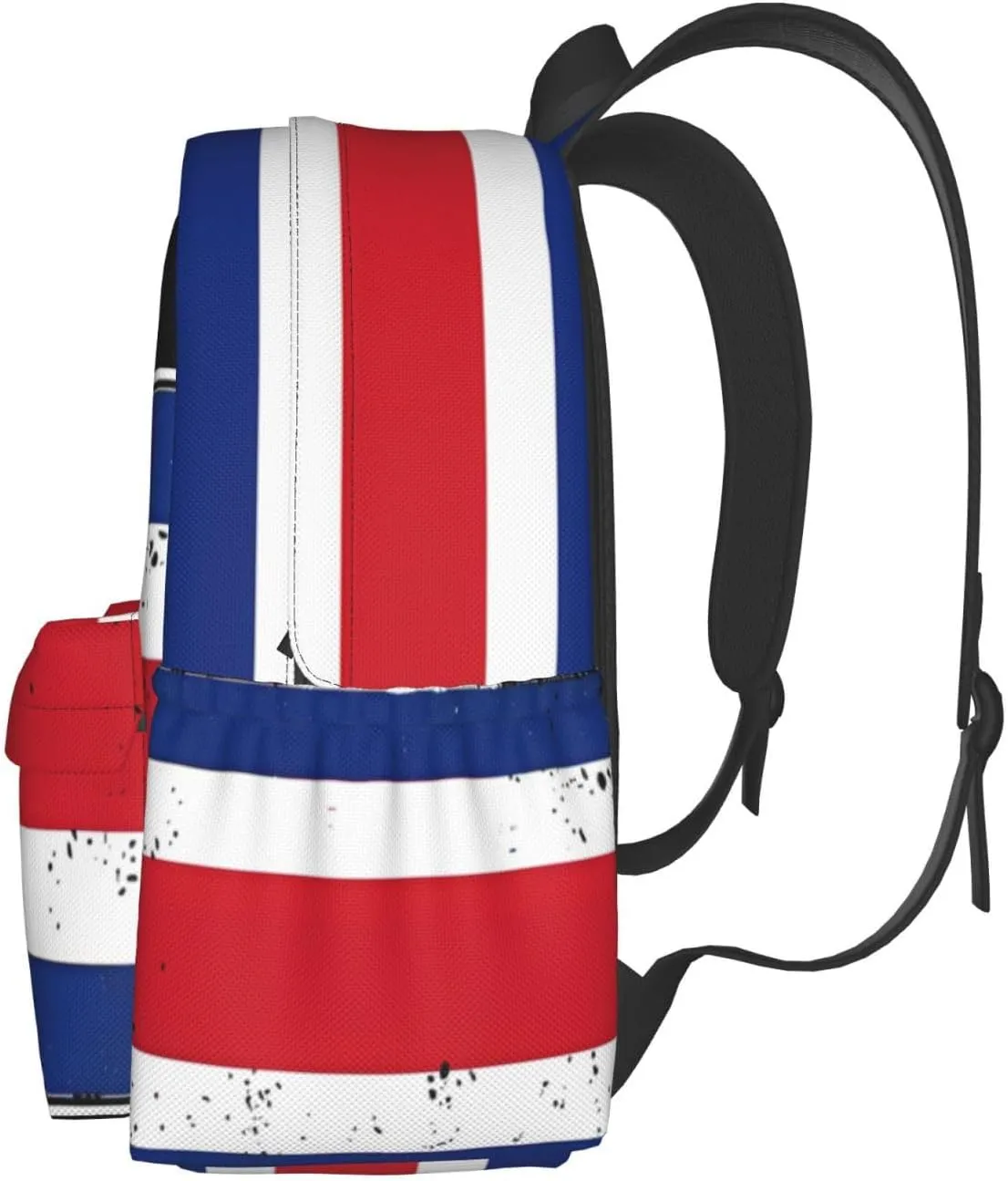 Costa Rican Flag Large Travel Backpack Casual Backpacks Laptop Daypack Working Rucksack Lightweight Back Pack Sports Bag with Adjustable Shoulder Strap