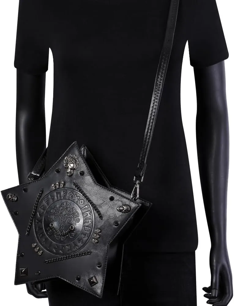 Creative Horse Head Women's Shoulder Crossbody Bag Medieval Retro Style Handbags PU Leather Bucket Bag purses