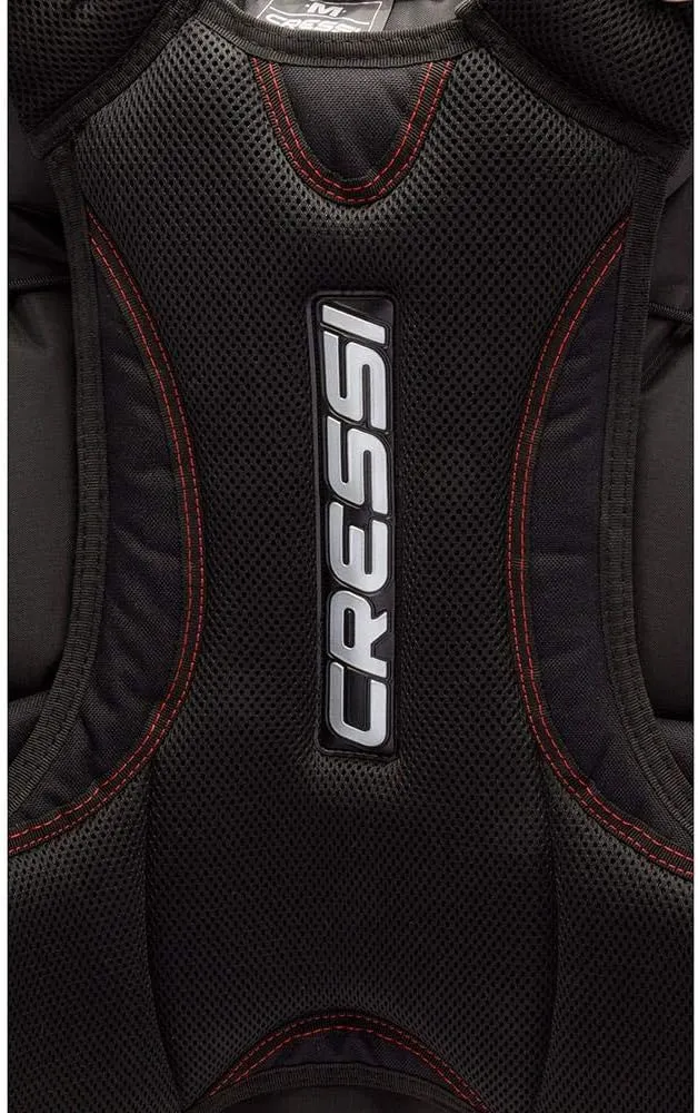 Cressi Scuba Diving Back-Inflation BCD - Comfortable as a Backpack - Vertical Weight Pocket System - High-Volume Pockets - Scorpion: designed in Italy