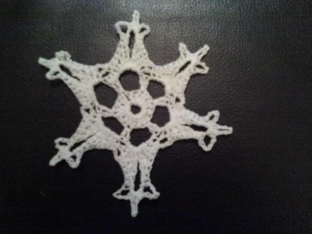 Crochet snowflake 1 hand made best seller best selling Christmas decoration tree ornament customizable unique