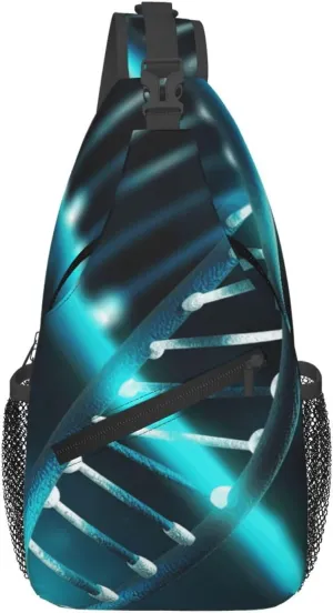 Cross Chest Bag Diagonally Sling Backpack Crossbody Shoulder Bag Seals on ice Sling Bag Travel Hiking Daypack