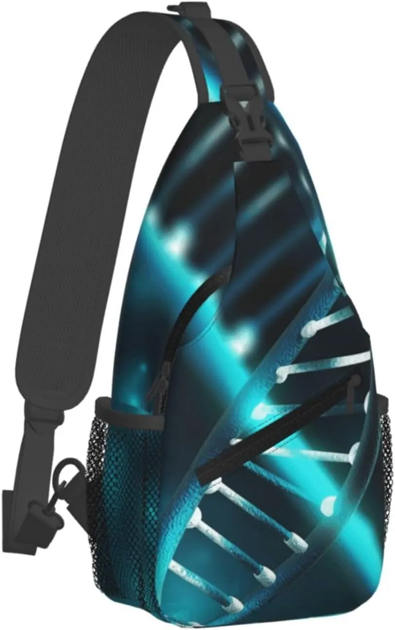 Cross Chest Bag Diagonally Sling Backpack Crossbody Shoulder Bag Seals on ice Sling Bag Travel Hiking Daypack