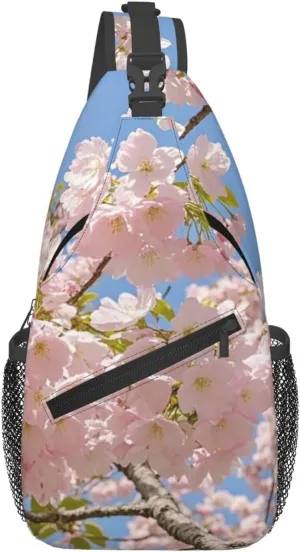 Cross Chest Bag Sling Backpack Cute Sea Animal Manatee Sling Bag Crossbody Shoulder Bag Travel Hiking Daypack