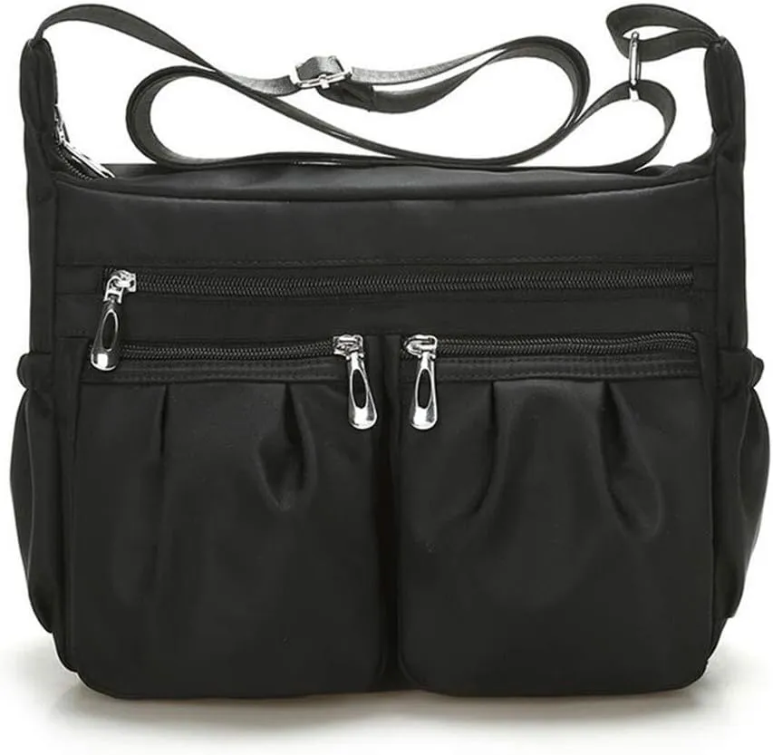 Crossbody Bag for Women Waterproof Shoulder Bag Nylon Casual Travel Purses and Handbags Lightweight Work Bag