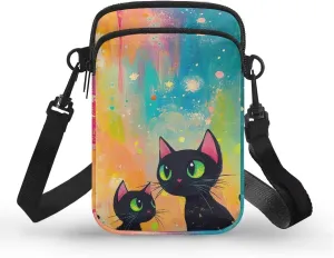 Crossbody Bag Sling Phone Wallet Purse Handbags for Women Men Travel