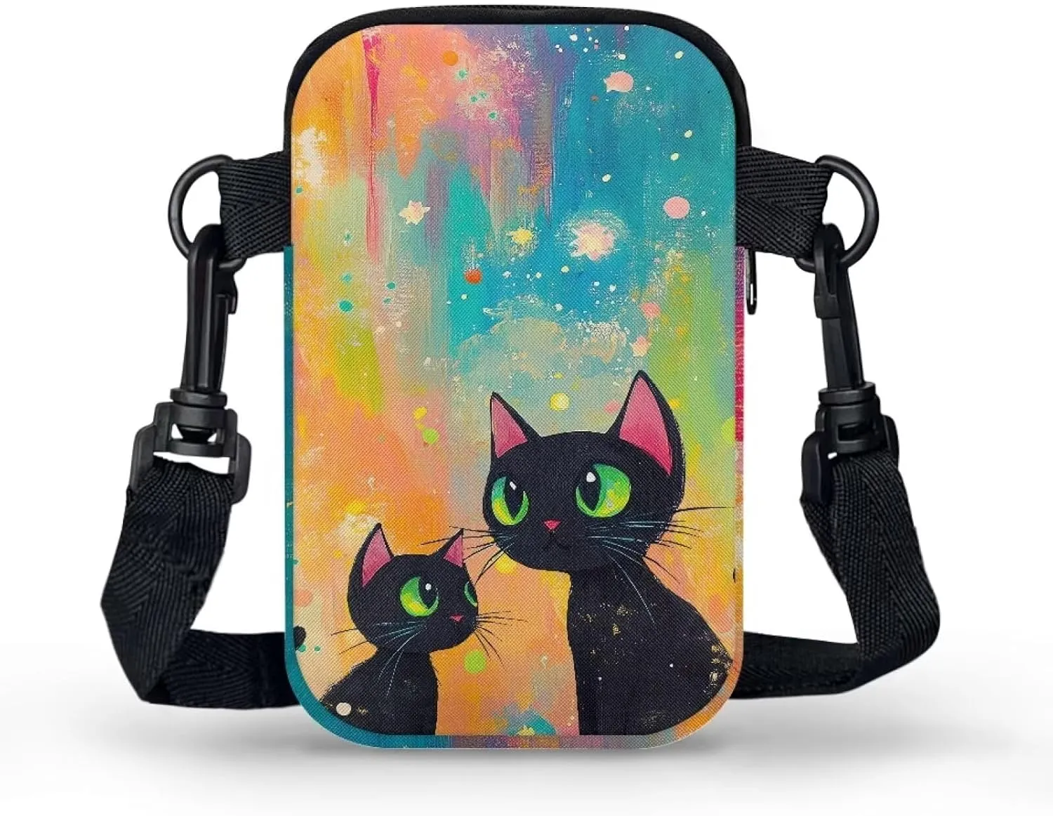 Crossbody Bag Sling Phone Wallet Purse Handbags for Women Men Travel