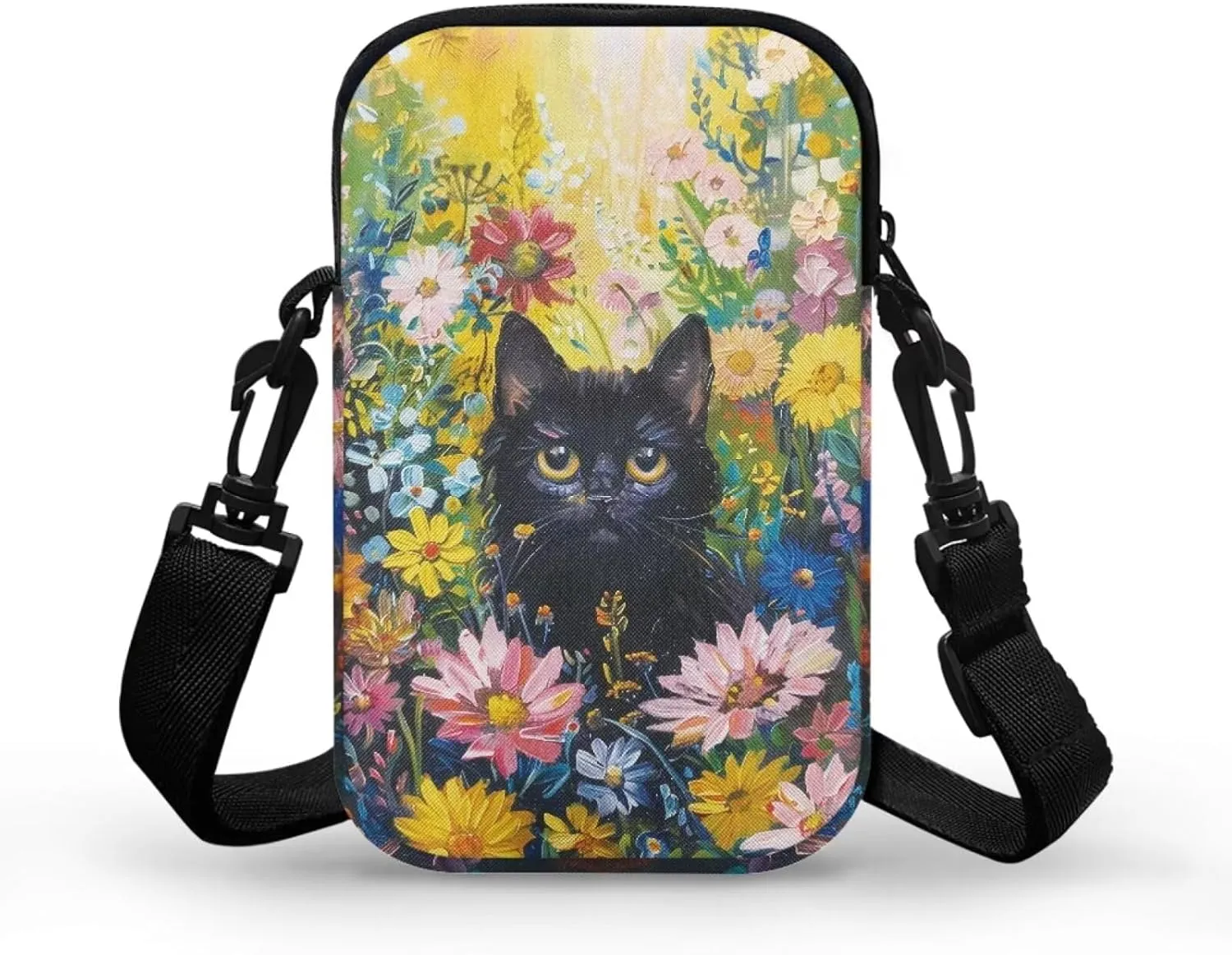 Crossbody Bag Sling Phone Wallet Purse Handbags for Women Men Travel