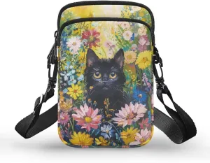 Crossbody Bag Sling Phone Wallet Purse Handbags for Women Men Travel