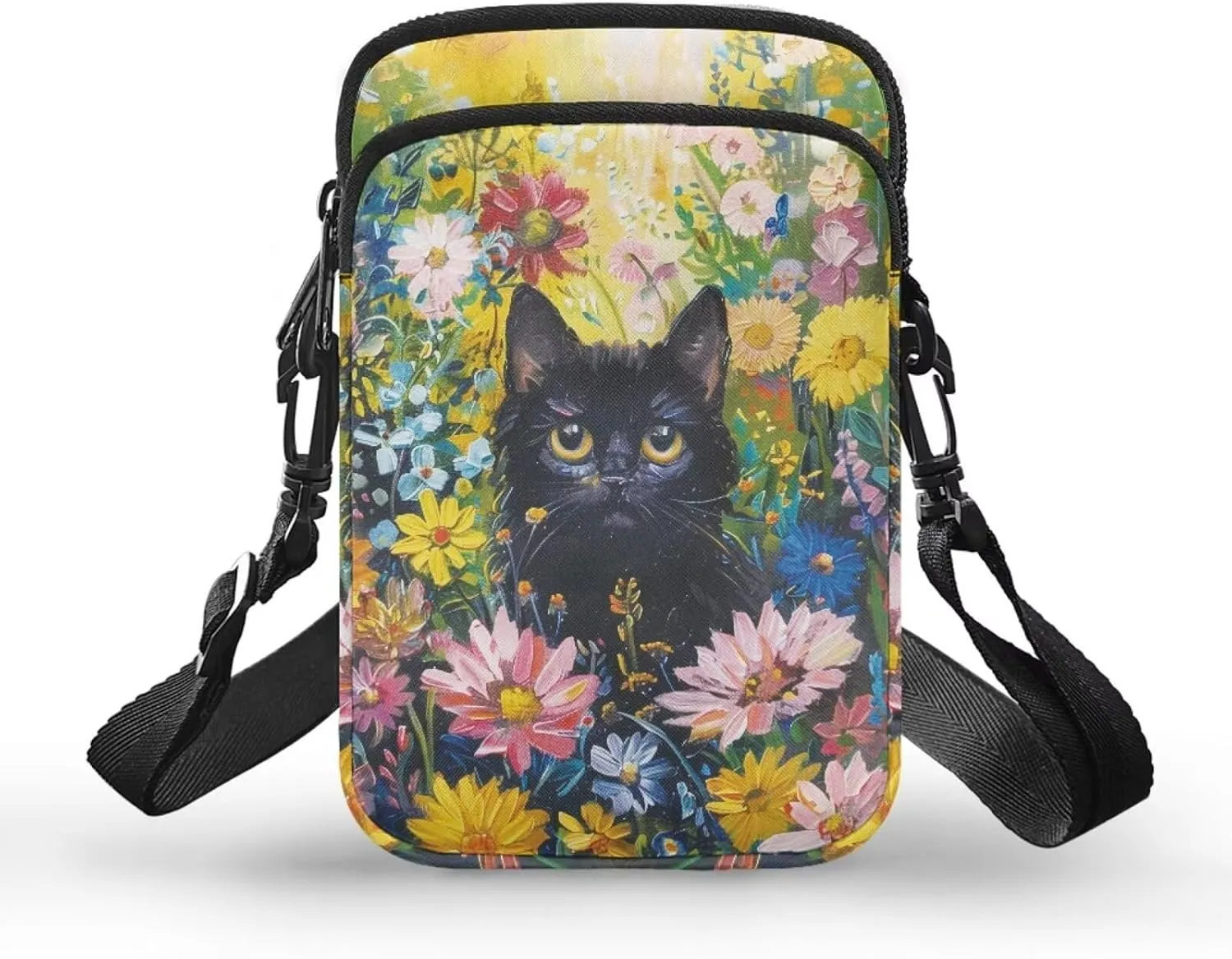 Crossbody Bag Sling Phone Wallet Purse Handbags for Women Men Travel