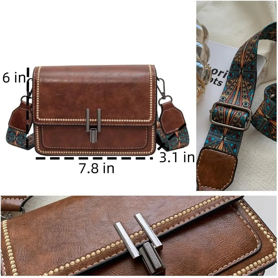 Crossbody Bags for Women Leather Cross Body Purses Wallet Cute Designer Handbags Shoulder Bag Medium Size Bag Gift