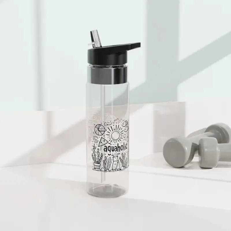 Crush Fitness with Aquaholic Sport Bottle