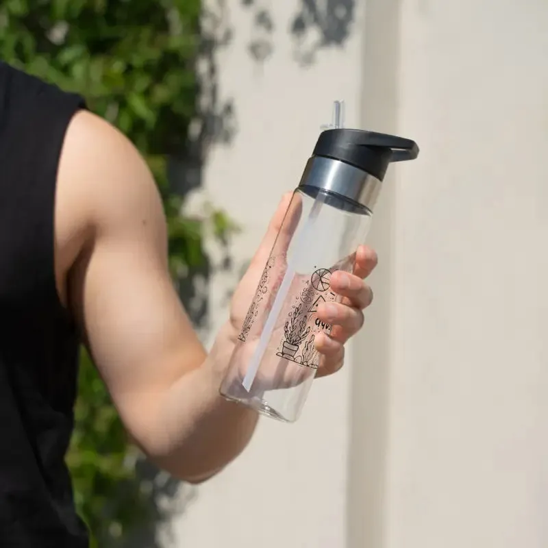 Crush Fitness with Aquaholic Sport Bottle