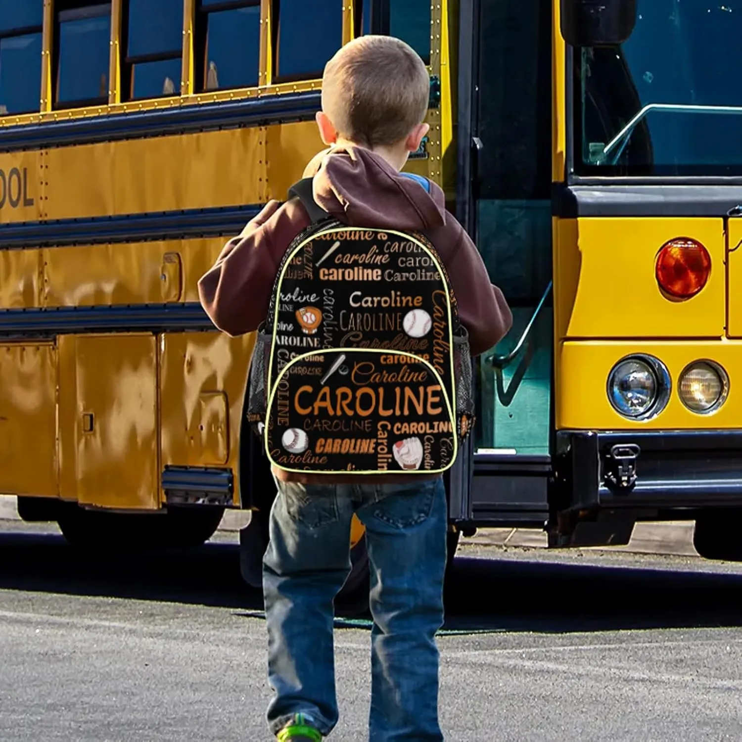 Custom Name Backpack Basketball Lightweight Personalized Shoulder Bag Backpacks Waterproof