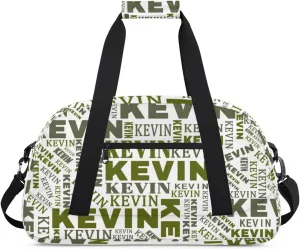 Custom Name Kids Gym Bag - Sport Duffel Bag for Boys - Personalized Dance Duffel Bags for Girls - Customize Travel Overnight Weekender Bag Carry on Tote for Airplane Swim, Camouflage
