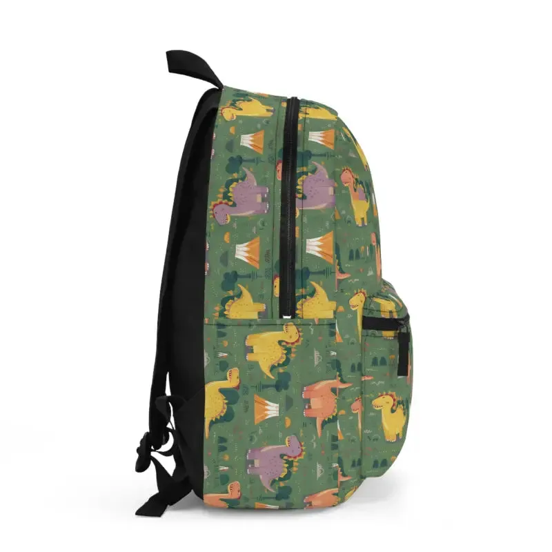 Cute Dinosaurs Backpack with Durable Polyester