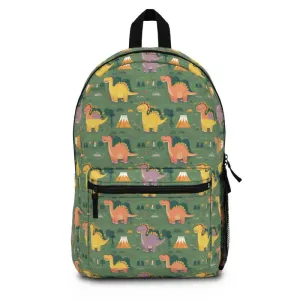 Cute Dinosaurs Backpack with Durable Polyester