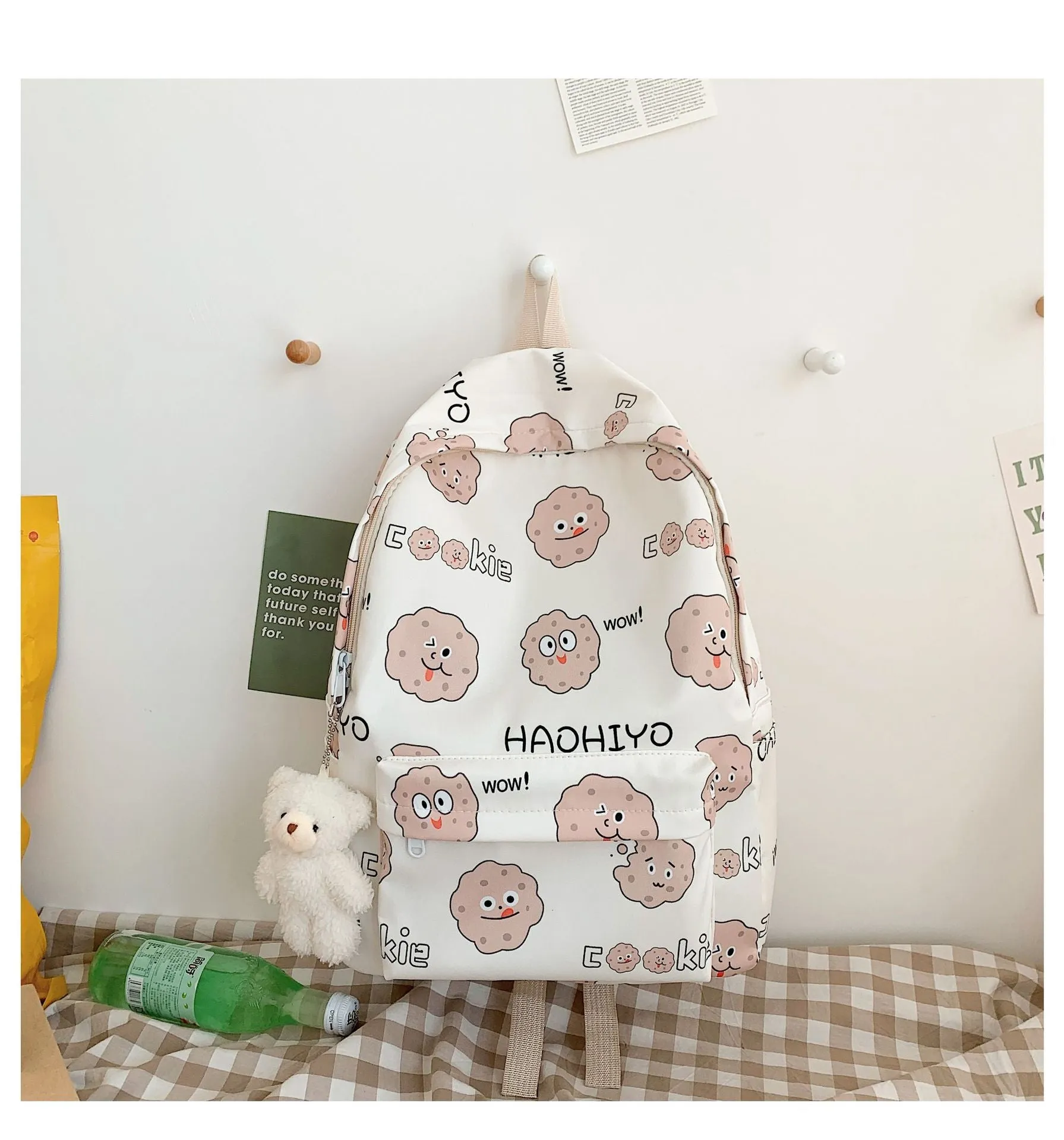Cute Funny Female Sweet Large Capacity Backpacks