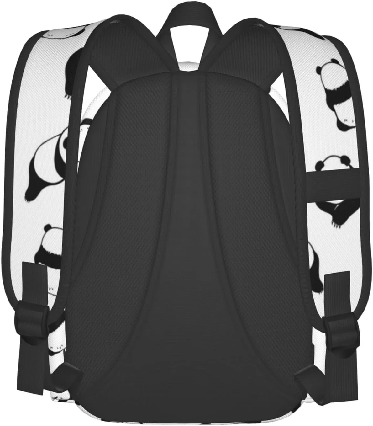 Cute Panda Unisex Backpacks 15in Laptop Backpack Multipurpose Double Shoulder Bag For Men Women Gifts