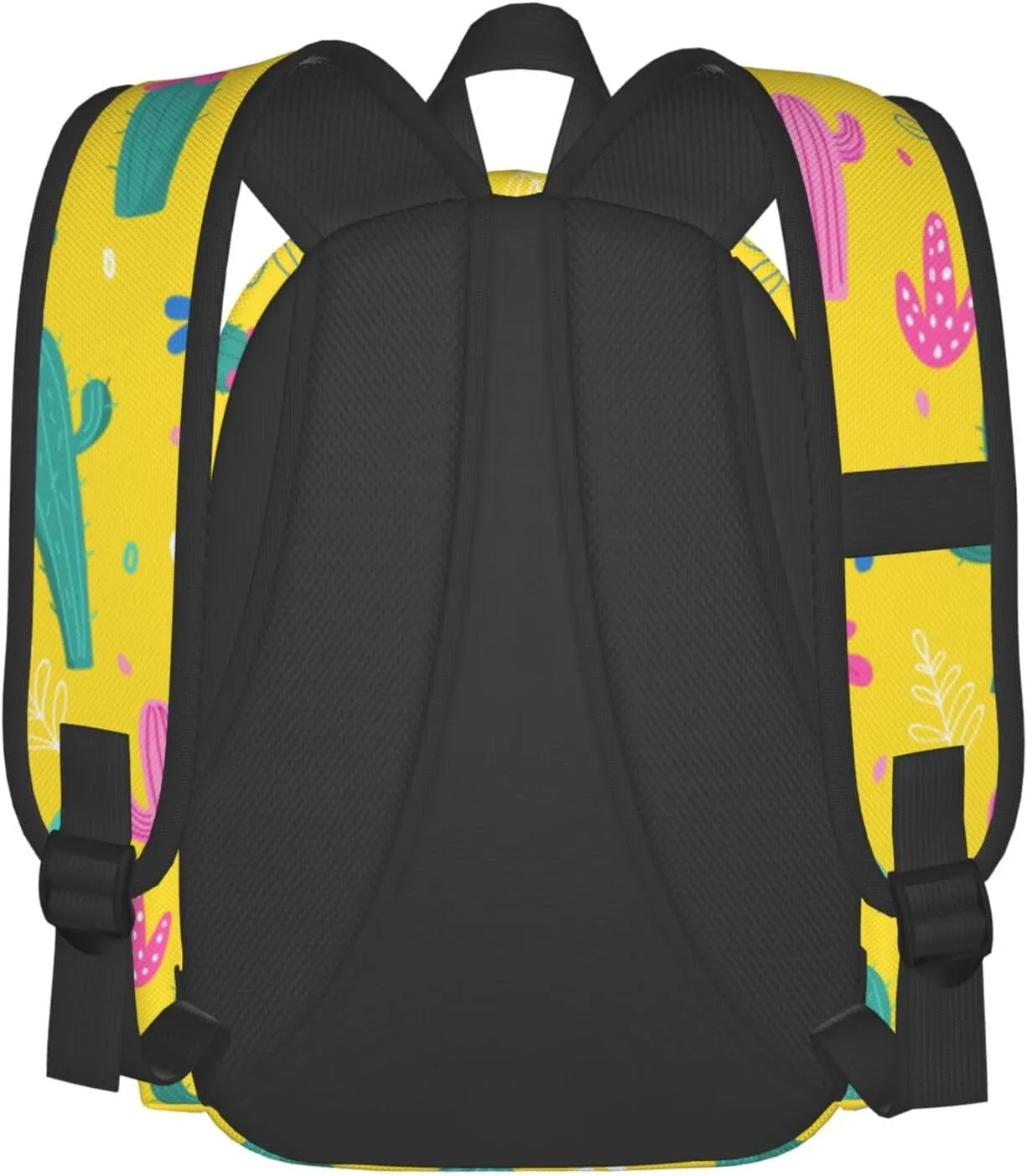 Delerain 17 Inch Backpack Cactus Plam Leaves Laptop Backpack School Bookbag Shoulder Bag Casual Daypack For School/Camping/Hiking/Picnic/Beach/Travel