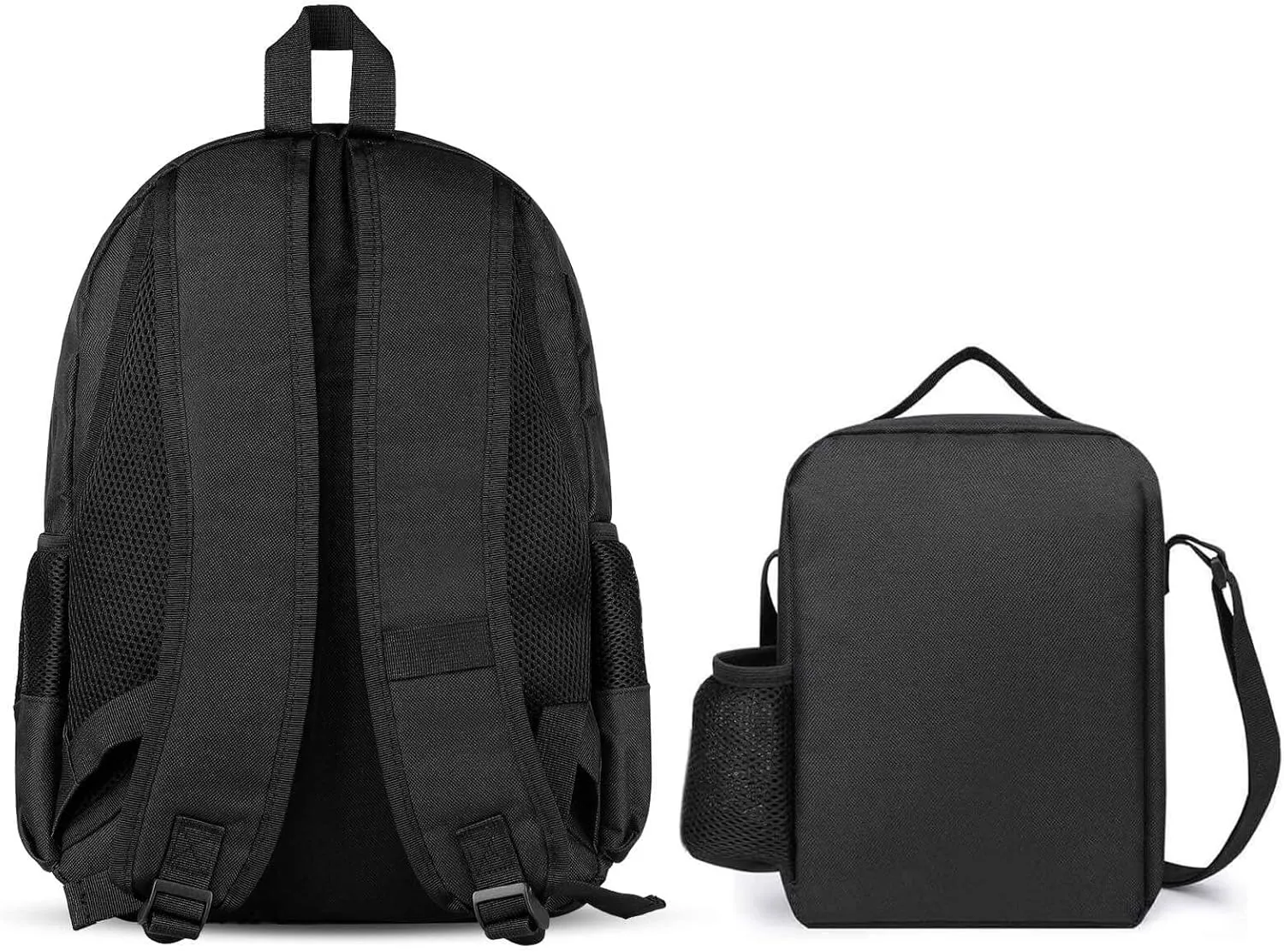 Delerain Cute Monkey 3 Pcs Backpack Set for Kids Back to School Bookbag with Lunch Box and Pencil Case Durable Lightweight Travel for Teens Students Boys Girls
