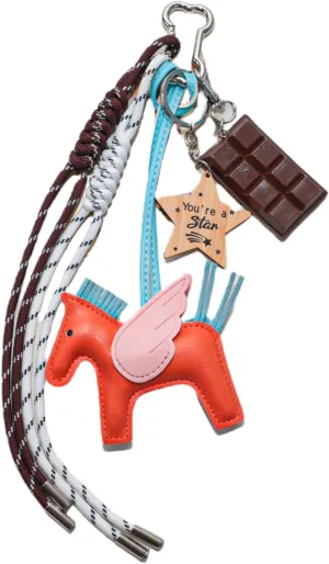 Designer Rope Bag Charms for Handbag Y2k Accessories Purse Hanging Ornament Backpack Charm
