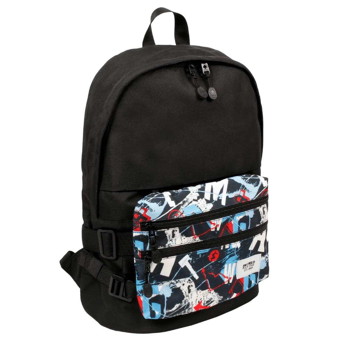 Deuce Detachable Waist Bag & Backpack Set in Graffiti - Final Sale