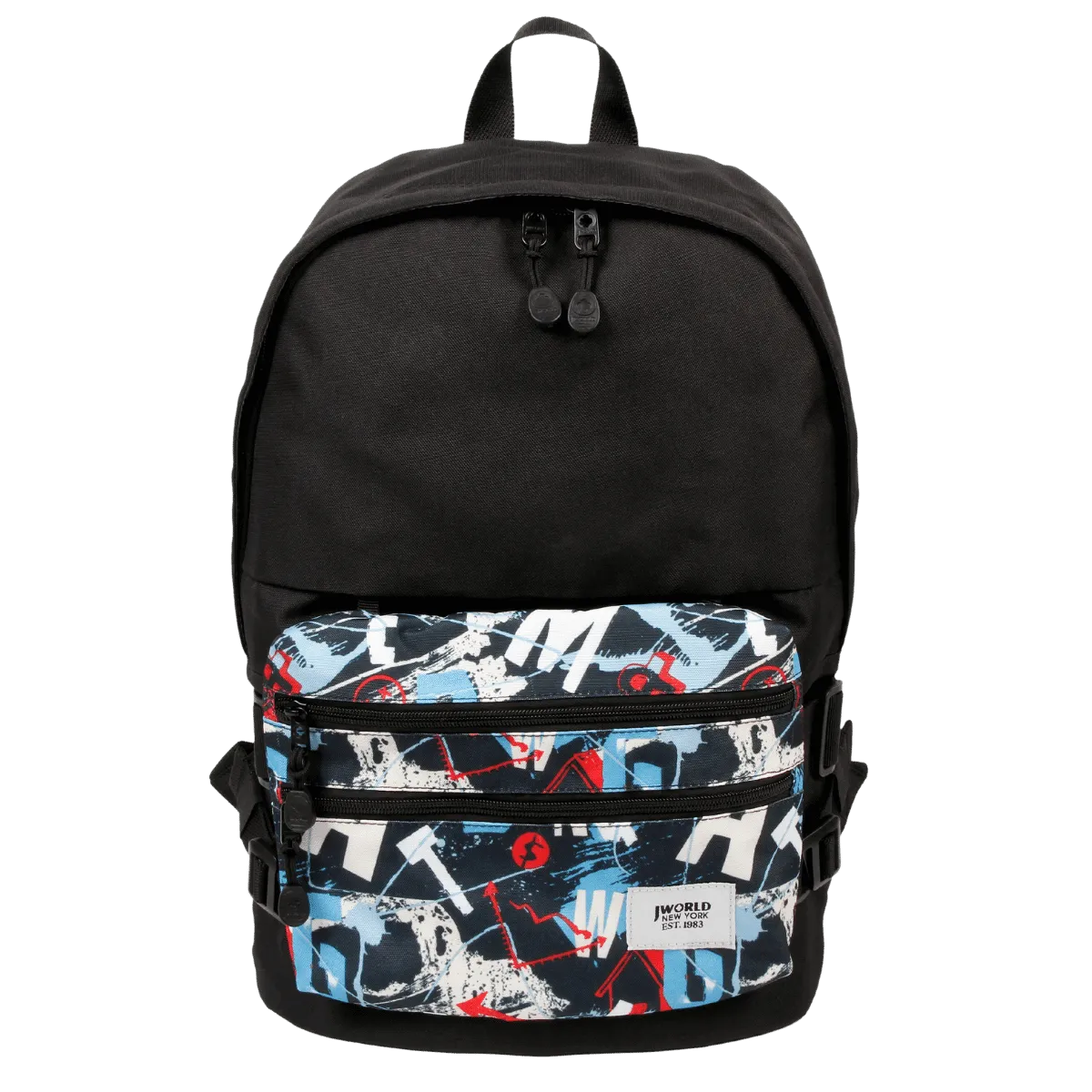 Deuce Detachable Waist Bag & Backpack Set in Graffiti - Final Sale