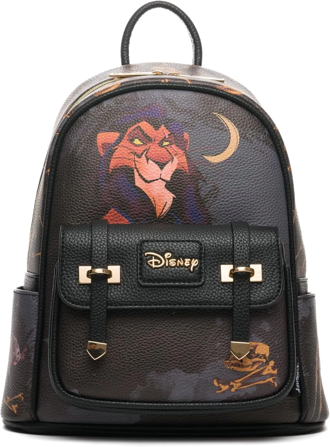 Disney The Lion King Scar 11" Vegan Leather Fashion Mini Backpack
