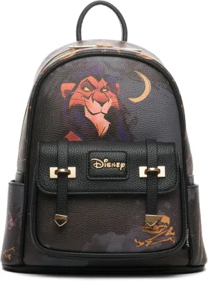 Disney The Lion King Scar 11" Vegan Leather Fashion Mini Backpack