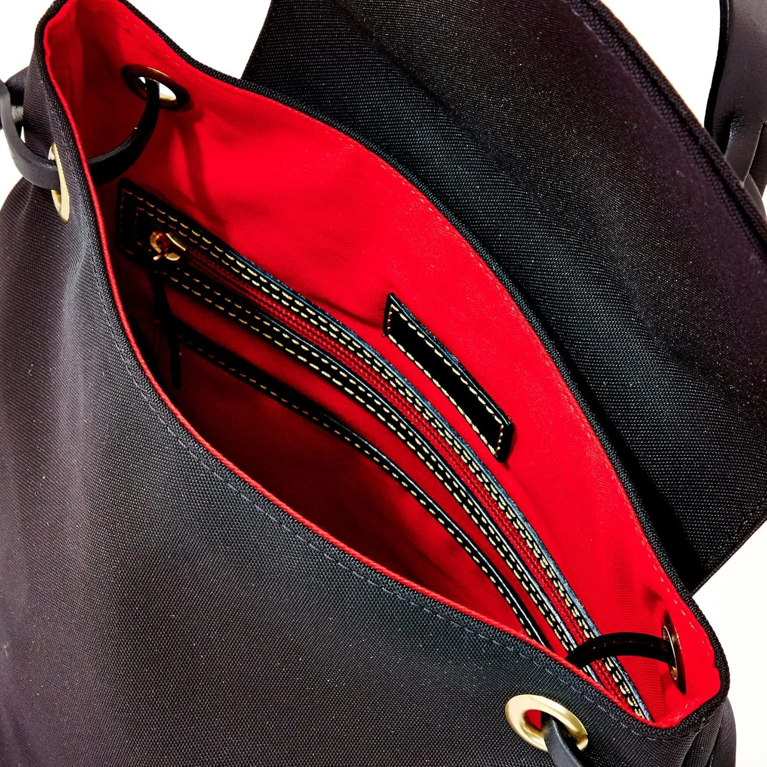 Dooney & Bourke Handbags for Women, Small Nylon Flap Backpack Purse