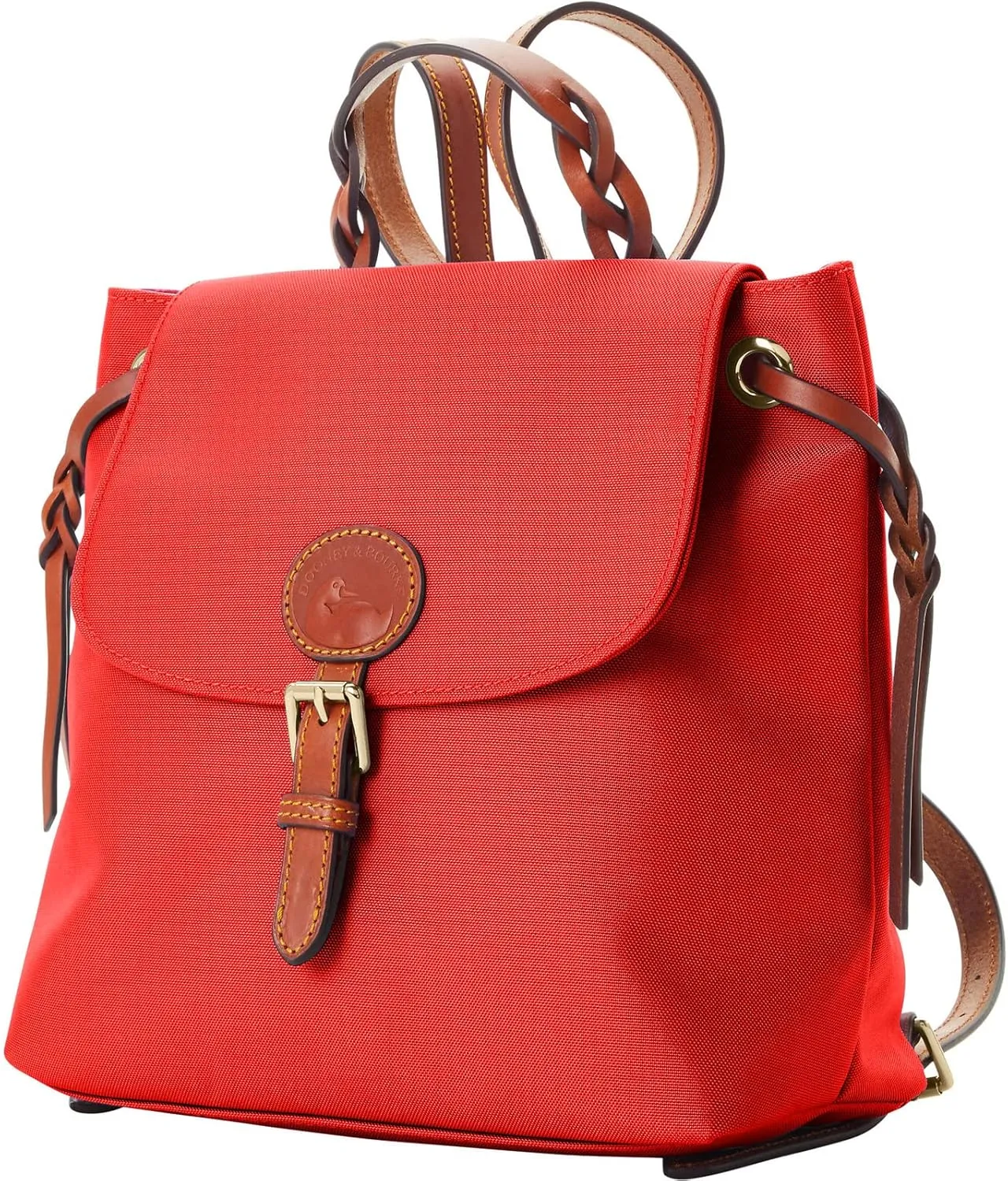 Dooney & Bourke Handbags for Women, Small Nylon Flap Backpack Purse