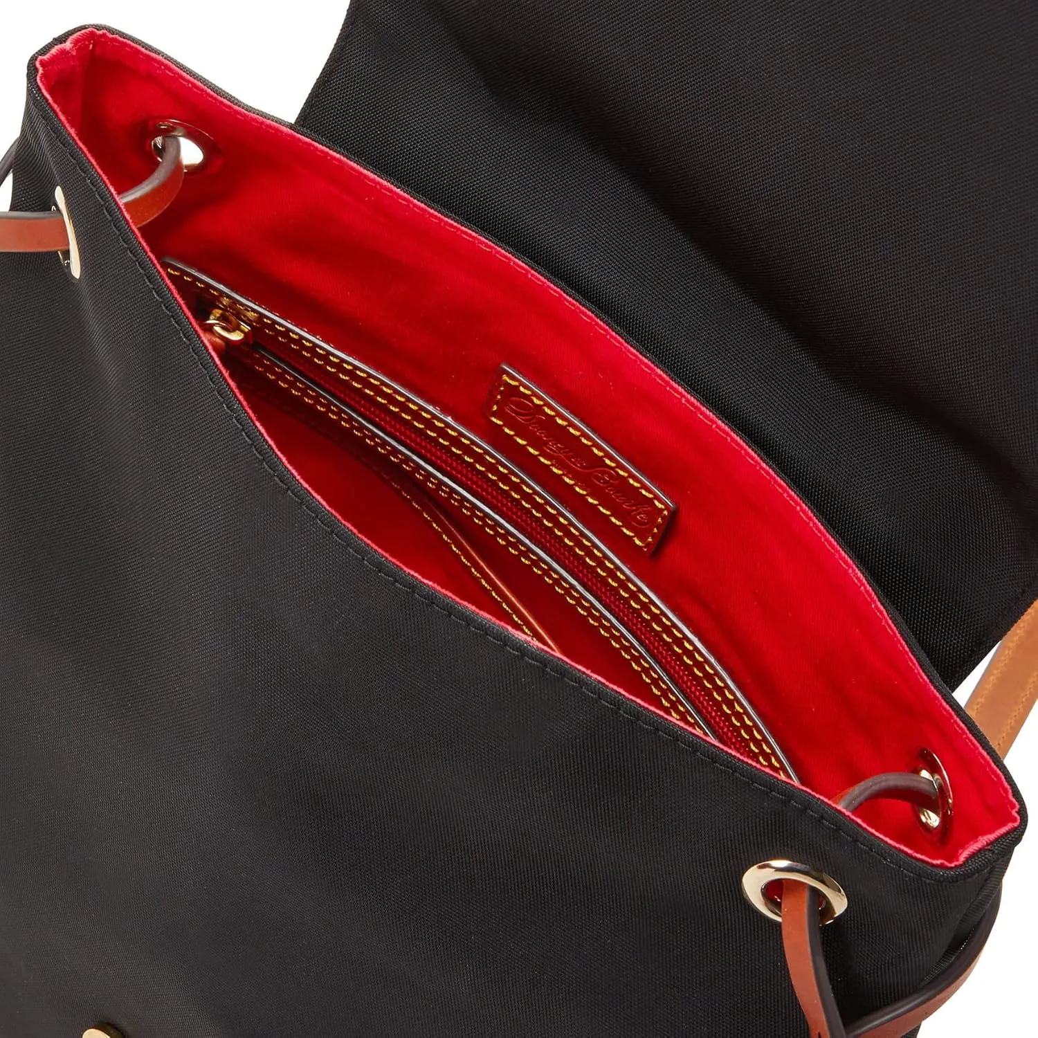 Dooney & Bourke Handbags for Women, Small Nylon Flap Backpack Purse