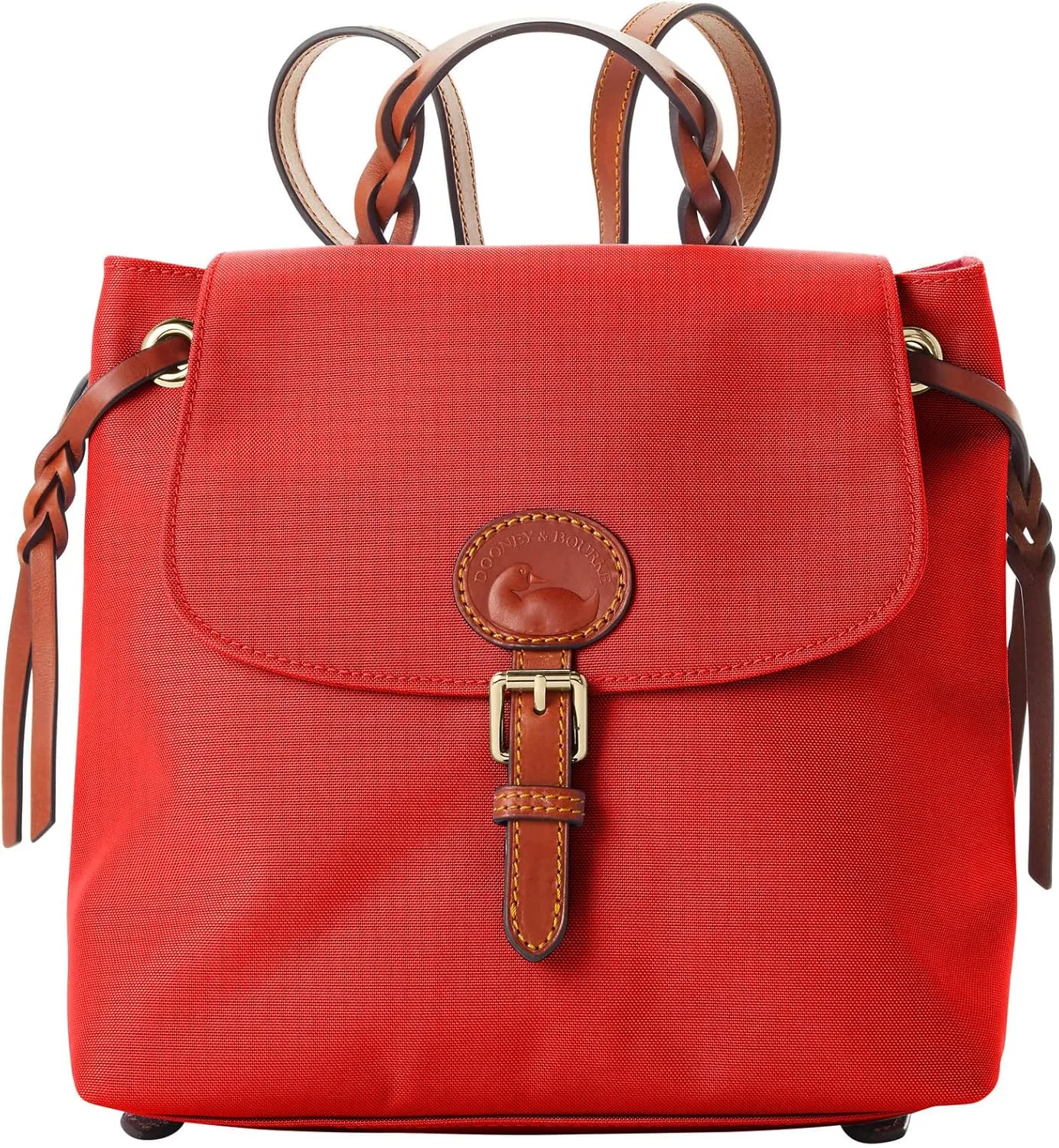 Dooney & Bourke Handbags for Women, Small Nylon Flap Backpack Purse