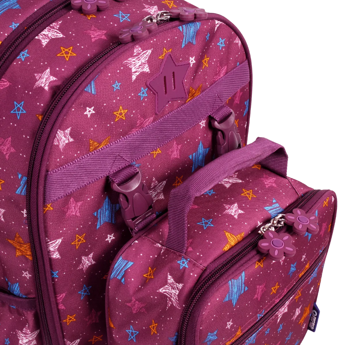 Duet Kids Backpack & Detachable Lunch Box Set in Stars - Final Sale