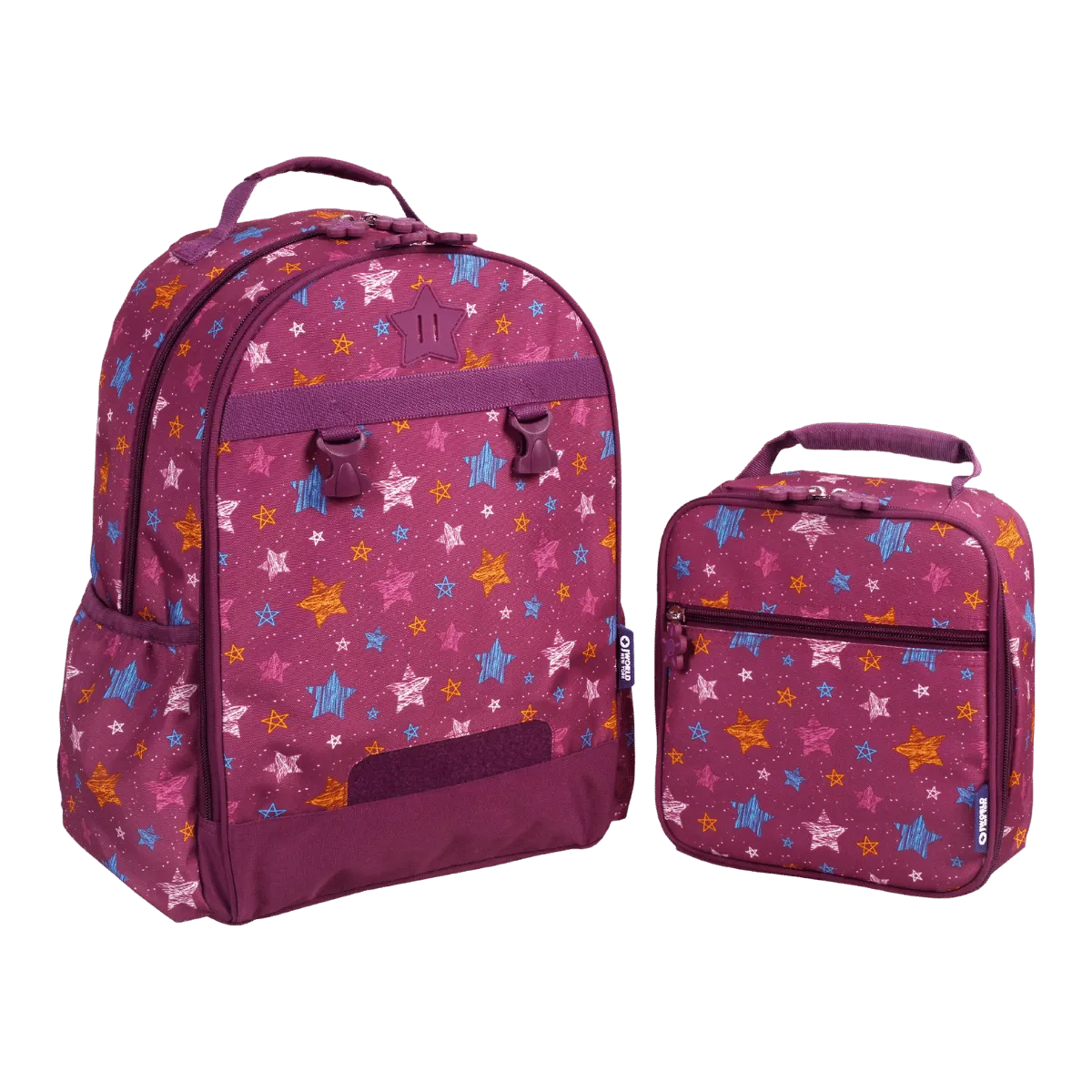Duet Kids Backpack & Detachable Lunch Box Set in Stars - Final Sale