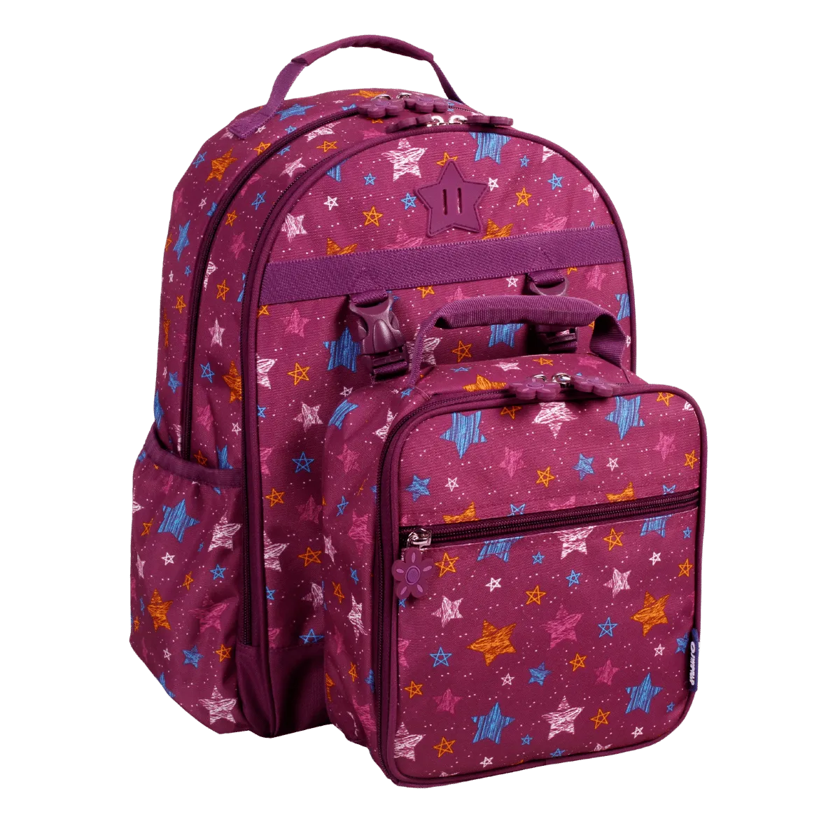 Duet Kids Backpack & Detachable Lunch Box Set in Stars - Final Sale