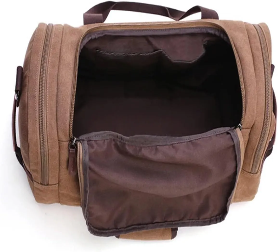 Duffle Bag For Travel Man Canvas Bag Black Outdoor Hiking Handbags Men Travel Duffle Bag Large Capacity Shoulder Bags For Boy(Blue)