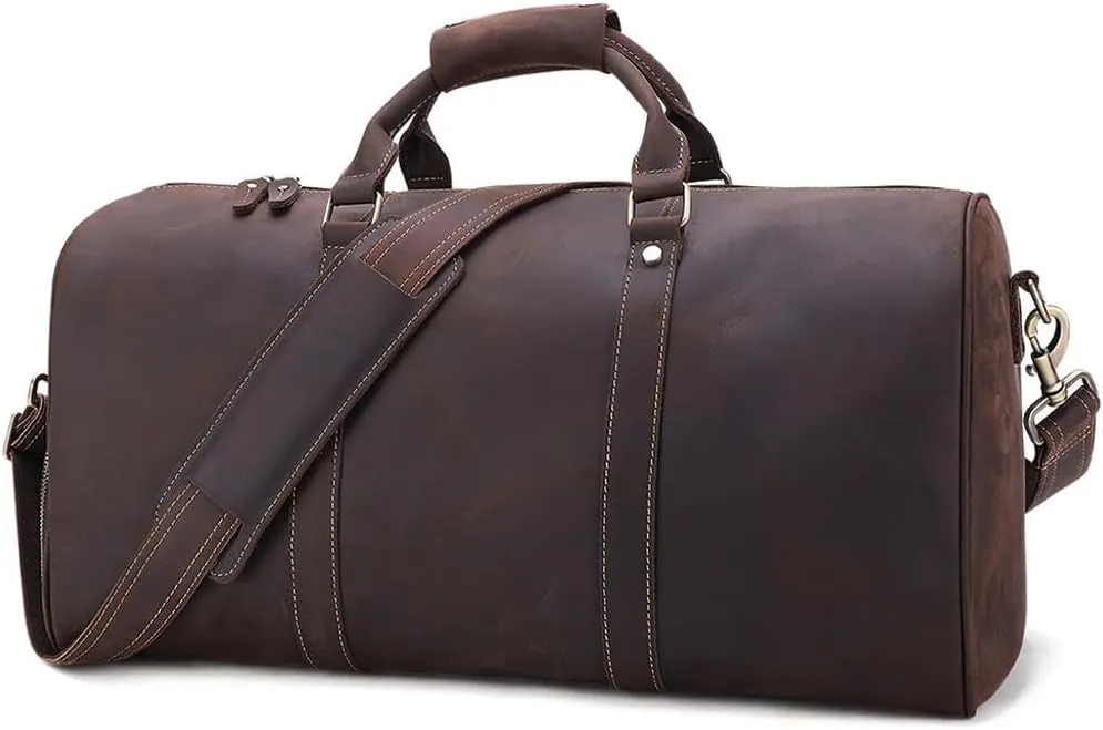 Duffle Bag with Compartments and Wet Pocket