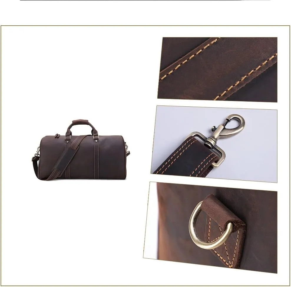 Duffle Bag with Compartments and Wet Pocket
