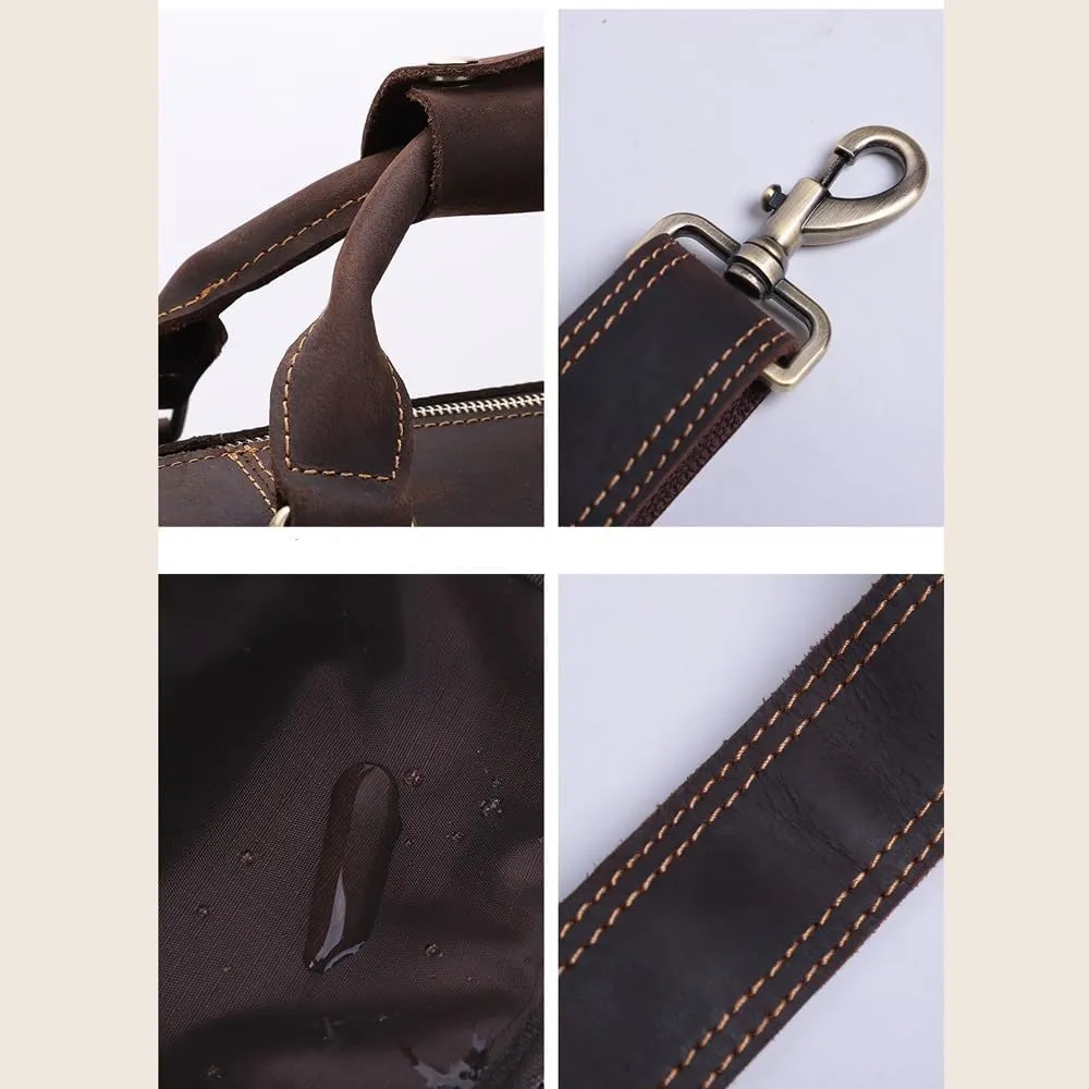 Duffle Bag with Compartments and Wet Pocket