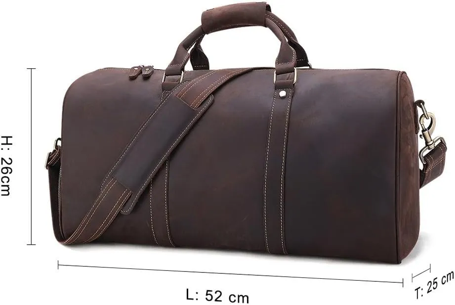 Duffle Bag with Compartments and Wet Pocket