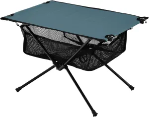 Emelivor Deep Blue Folding Camping Table Portable Beach Table with Carry Bag Small Foldable Table for Outdoor Camping Hiking Picnic Travel