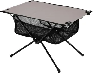 Emelivor Gray Folding Camping Table Portable Beach Table with Carry Bag Small Camp Tables for Picnic Outdoor Fishing Camping Travel