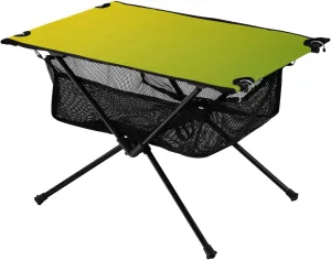 Emelivor Yellow Gradient Folding Camping Table Portable Beach Table with Carry Bag Small Foldable Table for Outdoor Picnic Camping Travel Fishing